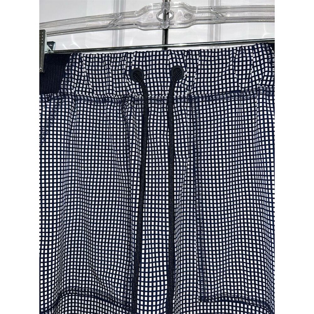 T by Talbots Women's M Mini Skirt Geometric Multicolor Elastic Waist Casual - Picture 2 of 8